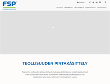 Tablet Screenshot of fspcorp.com